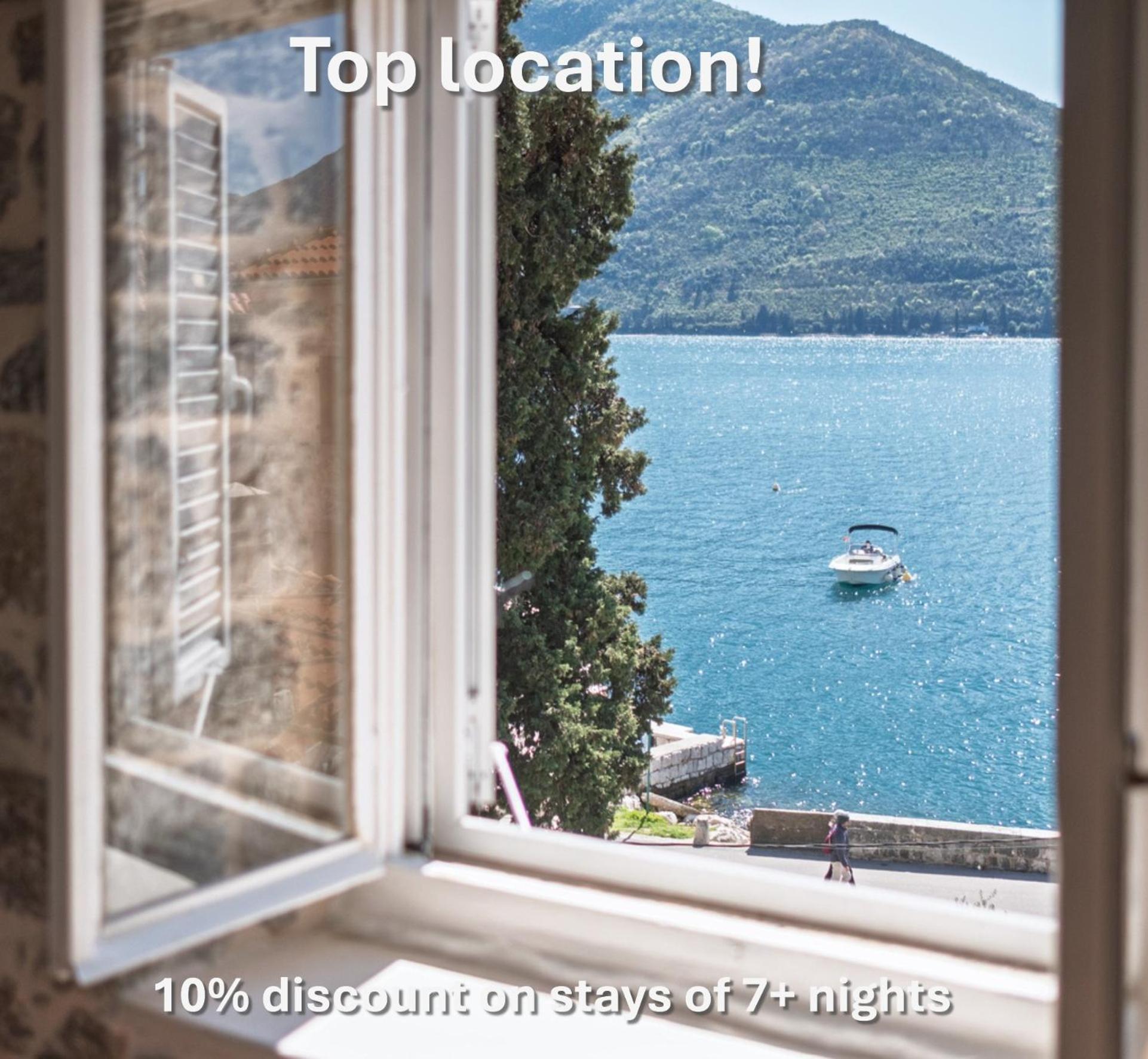 Bluemarine Rooms & Apartments Perast Eksteriør billede